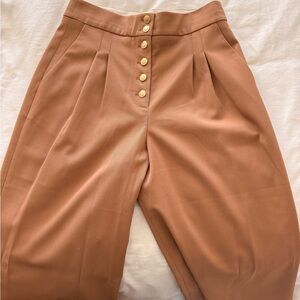 Sezane Cesar Trousers Camel - Size 4 NWT